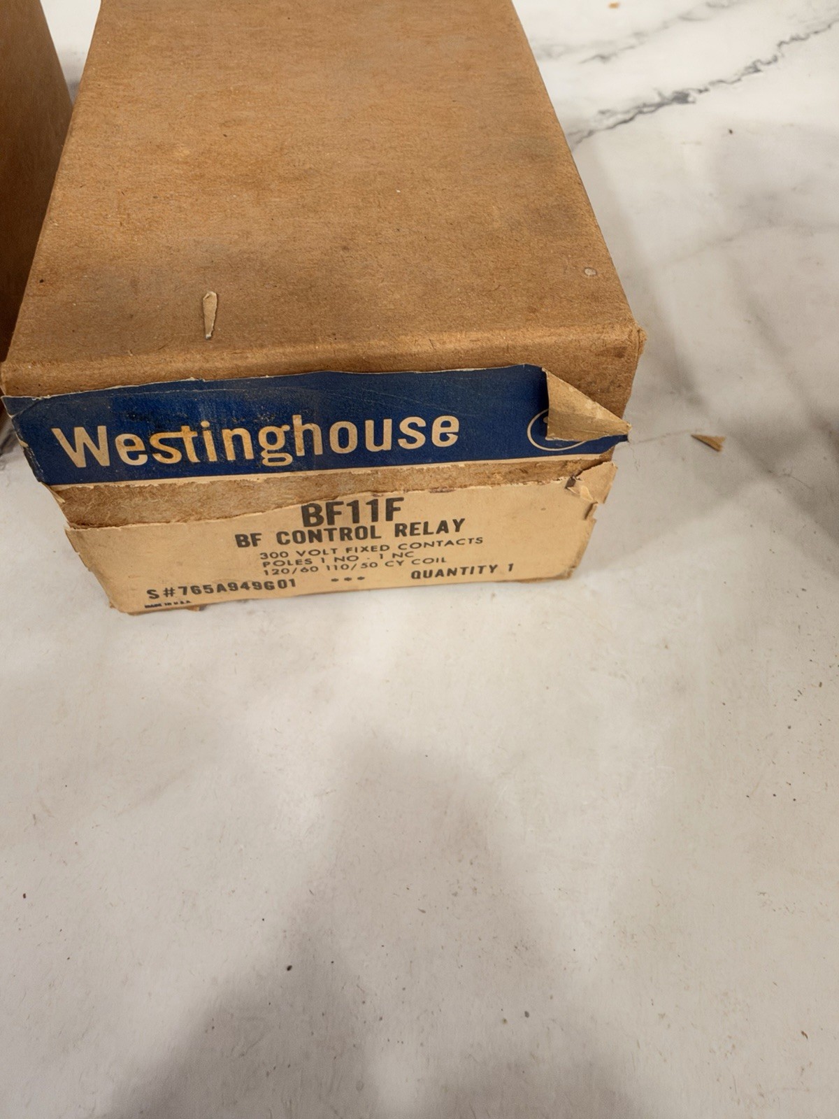 ***NEW*** WESTINGHOUSE BF11F CONTROL RELAY ***NEW*** WESTINGHOUSE BF11F CONTROL RELAY