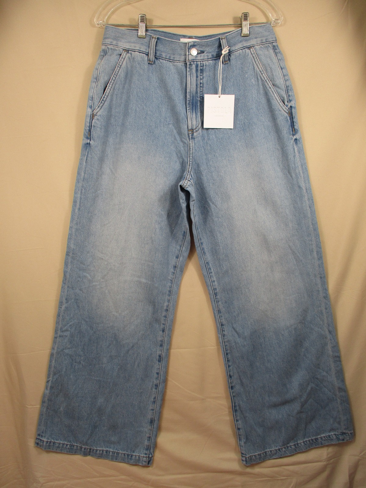 -NWT Pistola Dalia High Rise Wide Leg Trouser Women\'s Jeans Indigo Sz 29 -NWT Pistola Dalia High Rise Wide Leg Trouser Women\'s Jeans Indigo Sz 29