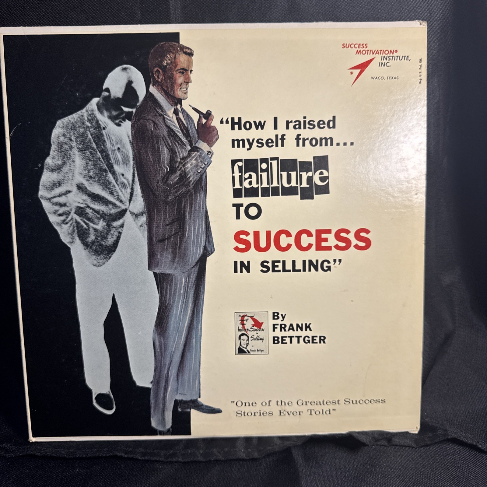 Frank Bettger HOW I RAISED MYSELF FROM FAILURE TO SUCCESS gatefold 2X LP Mad Men Frank Bettger HOW I RAISED MYSELF FROM FAILURE TO SUCCESS gatefold 2X LP Mad Men