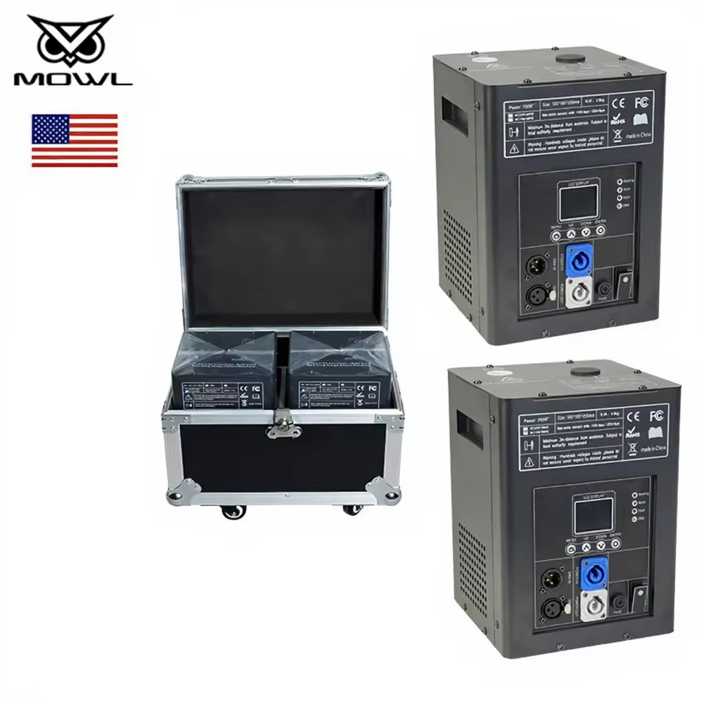 2PCS 600W Cold Spark Machine DJ Wedding Dmx Spark Fountain Sparkular * WITH CASE