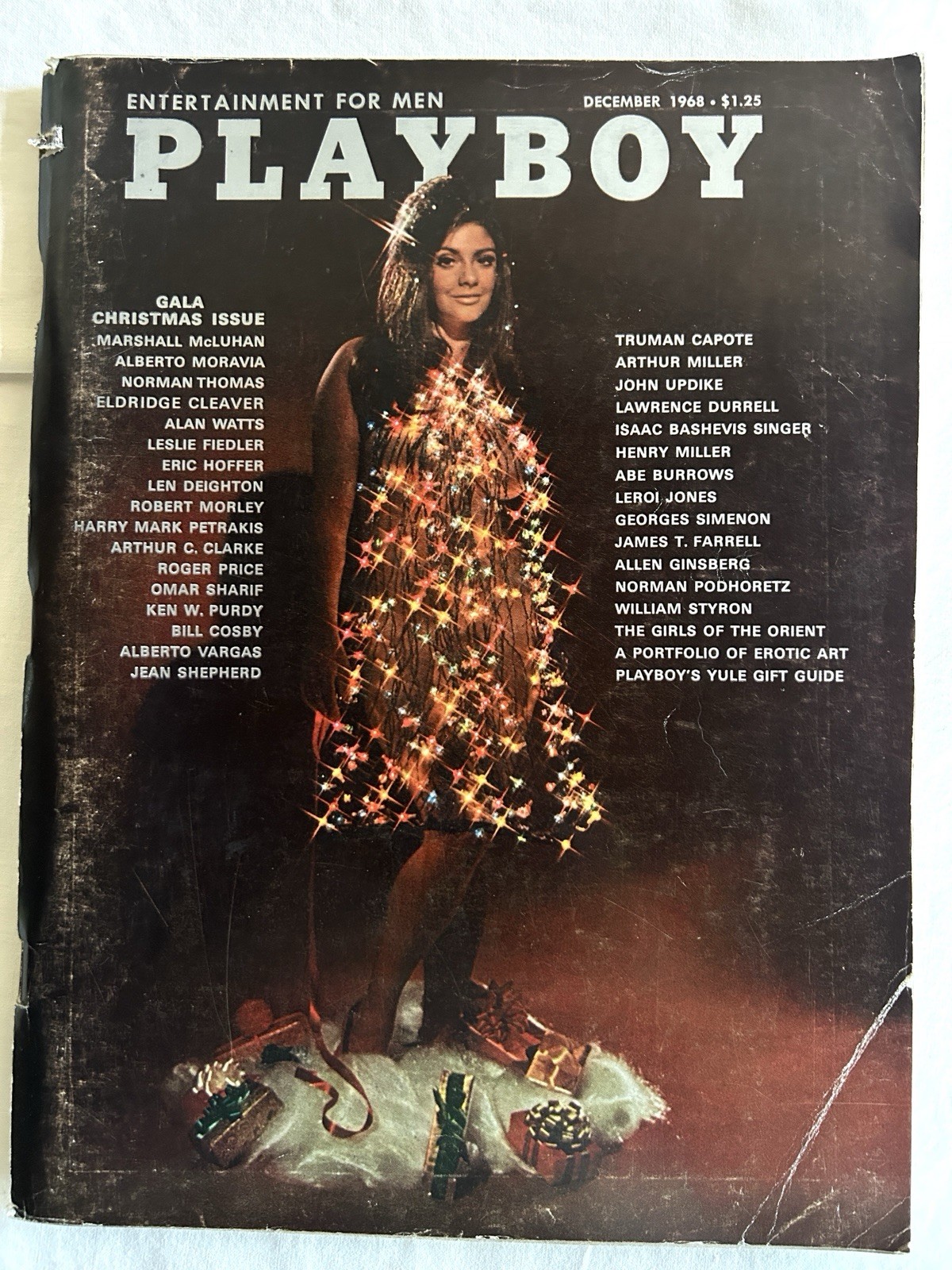 Playboy December 1968 With Intact Centerfold Included Truman Capote John Updike Playboy December 1968 With Intact Centerfold Included Truman Capote John Updike