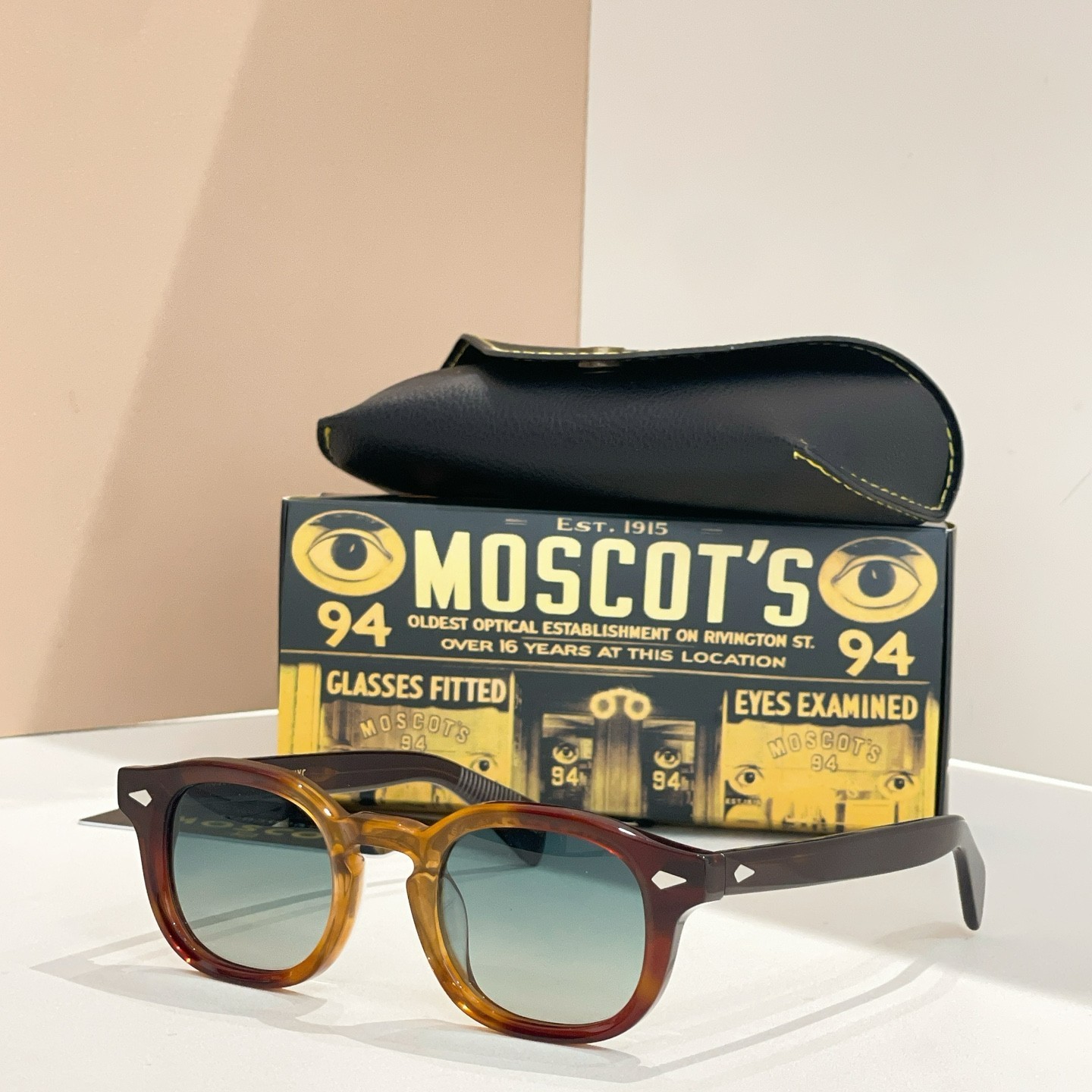 Moscot Round Sunglasses - Model: Mekler - Size: 46-24-145 Moscot Round Sunglasses - Model: Mekler - Size: 46-24-145