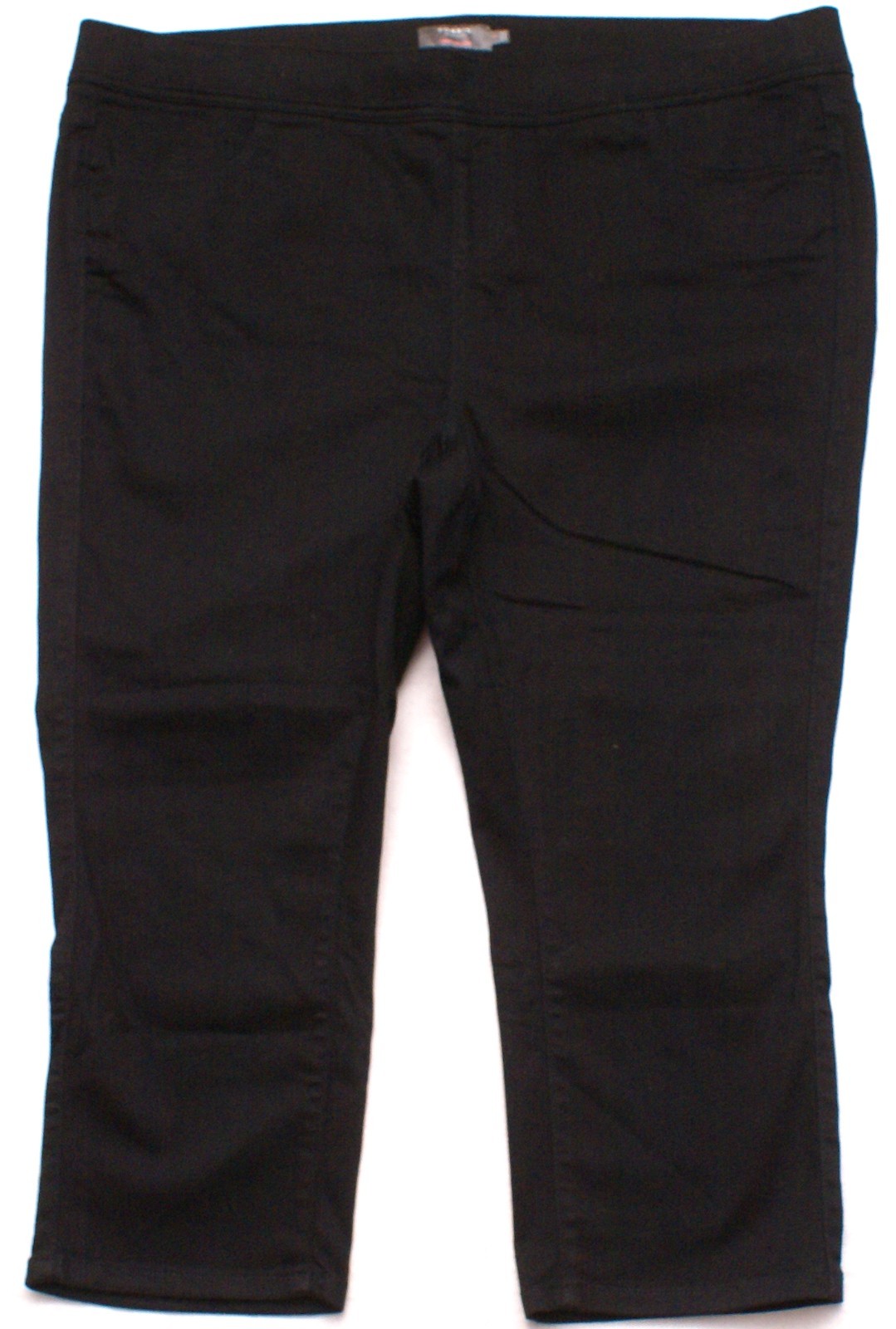 Torrid Crop Lean Jeans Womens 3X Pull On Black Stretch Super Soft Denim (45X22)