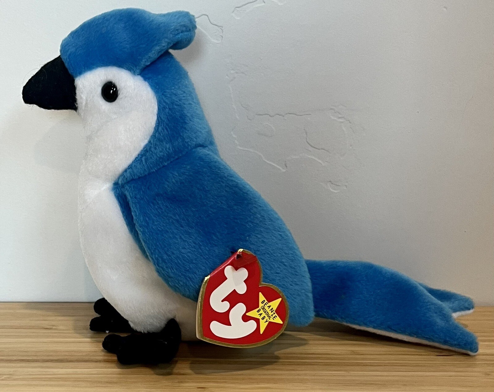 Mint Condition Retired Ty Original Beanie Baby ROCKET With Errors