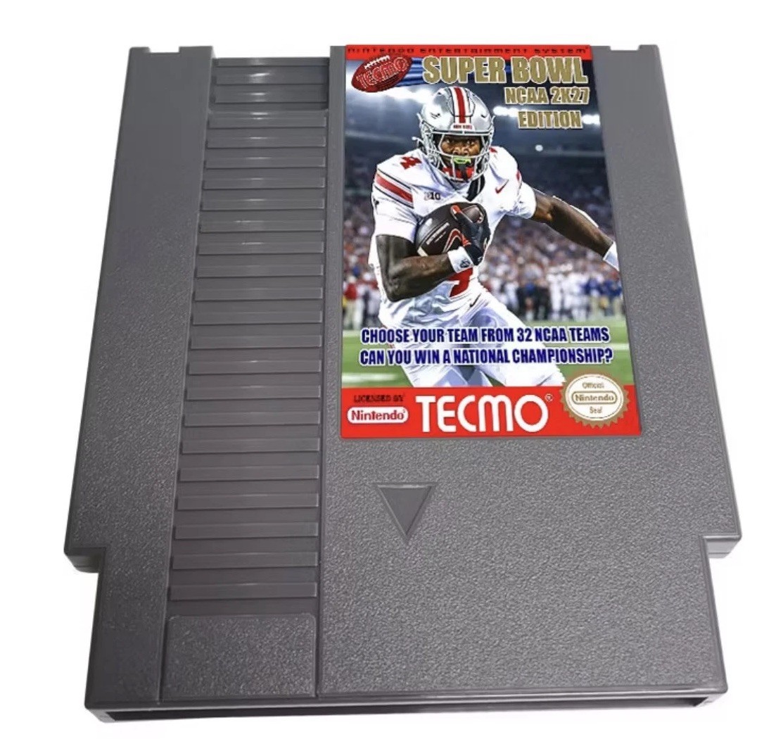 NCAA 2k27 Tecmo Super Bowl NES College Football TSB 2026-27 season USA SELLER NCAA 2k27 Tecmo Super Bowl NES College Football TSB 2026-27 season USA SELLER
