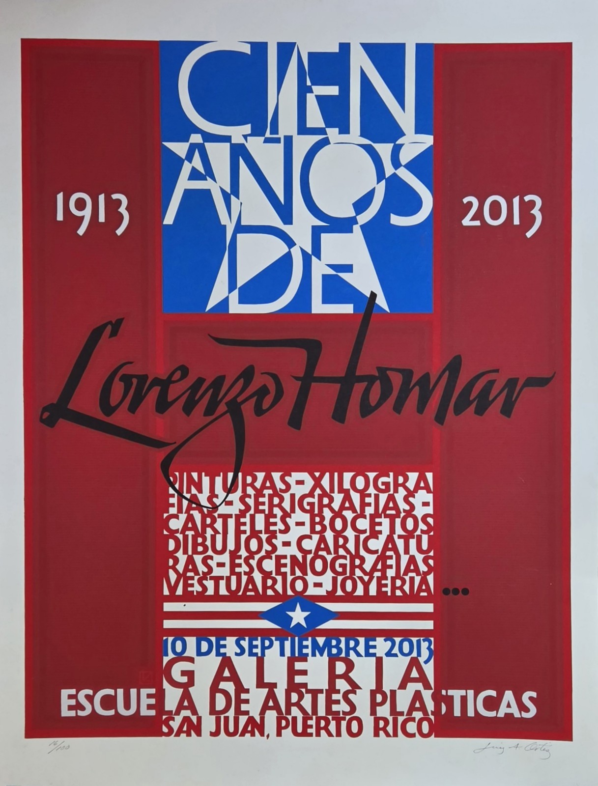 Luis A. Ortíz - Cien Años De Lorenzo Homar (1913 - 2013)