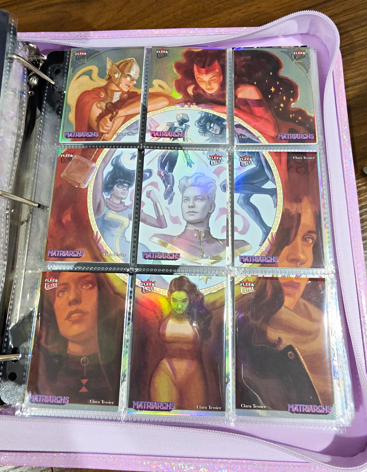 Fleer 2024 Ultra Matriarchs Marvel Complete Puzzle Fleer 2024 Ultra Matriarchs Marvel Complete Puzzle