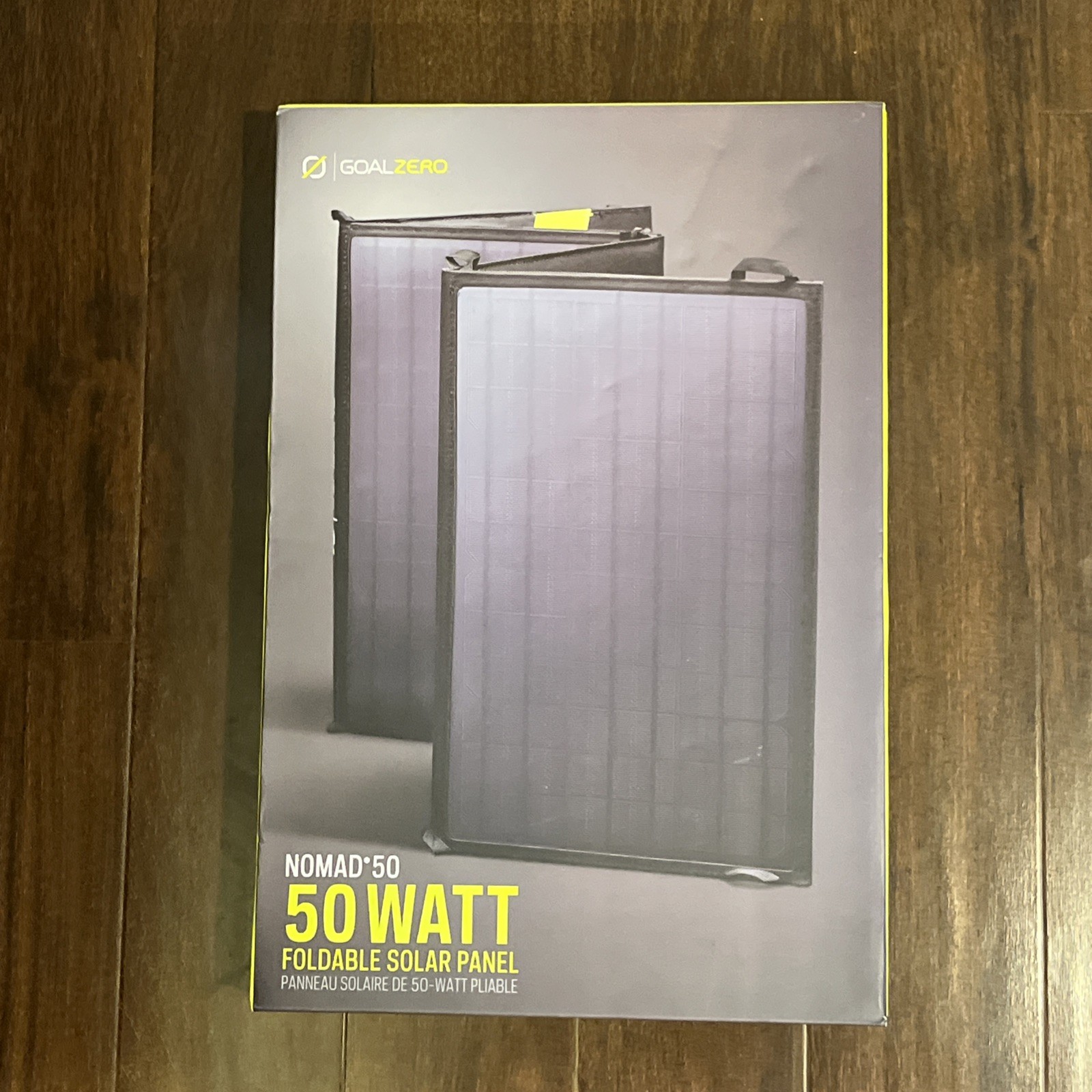 Goal Zero Nomad 50 Foldable Solar Panel 50W Portable Charger 11920 Black NEW