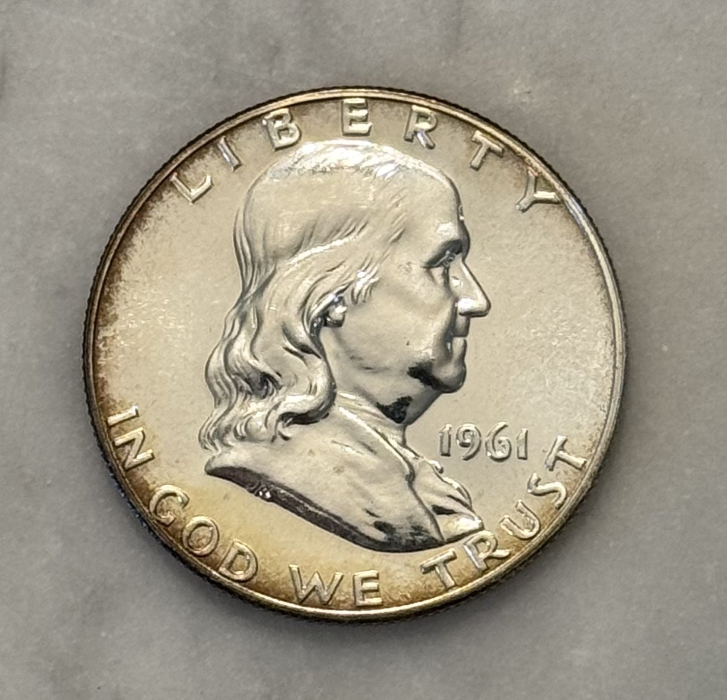 1961 Franklin Half Dollar Proof - 90% Silver