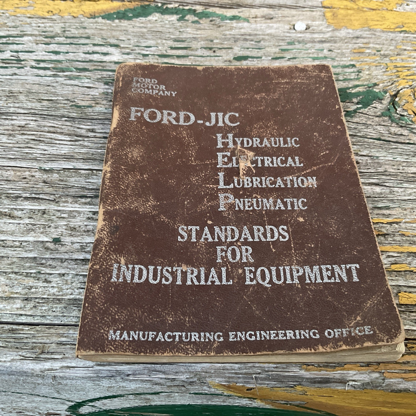 Vintage 1951 Ford - JIC Standards For Industrial Equipment Mini Manual Rare Orig Vintage 1951 Ford - JIC Standards For Industrial Equipment Mini Manual Rare Orig