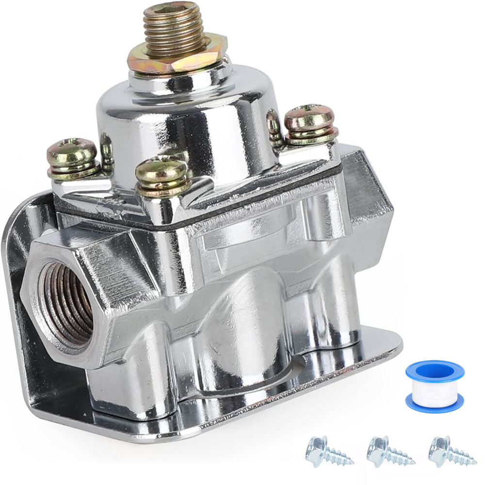 For Holley 12-803 2 Port 4 1/2 to 9 PSI Carburetor Fuel Pressure Regulator NEW