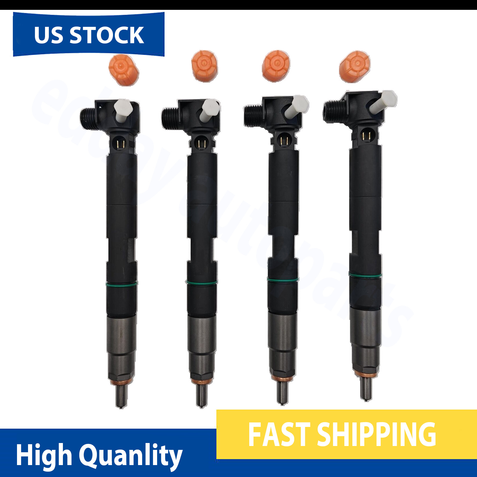 4x for Delphi Fuel Injector 7516848 / 28337917 Bobcat 7275454 / D18 D24