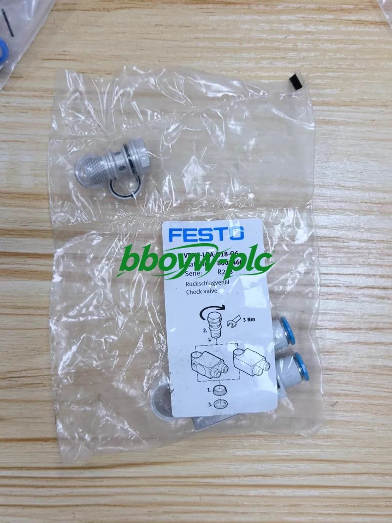 1piece New Festo VBNF-LBA-G18-Q6 8001460 Non-Return Valve Quality assurance