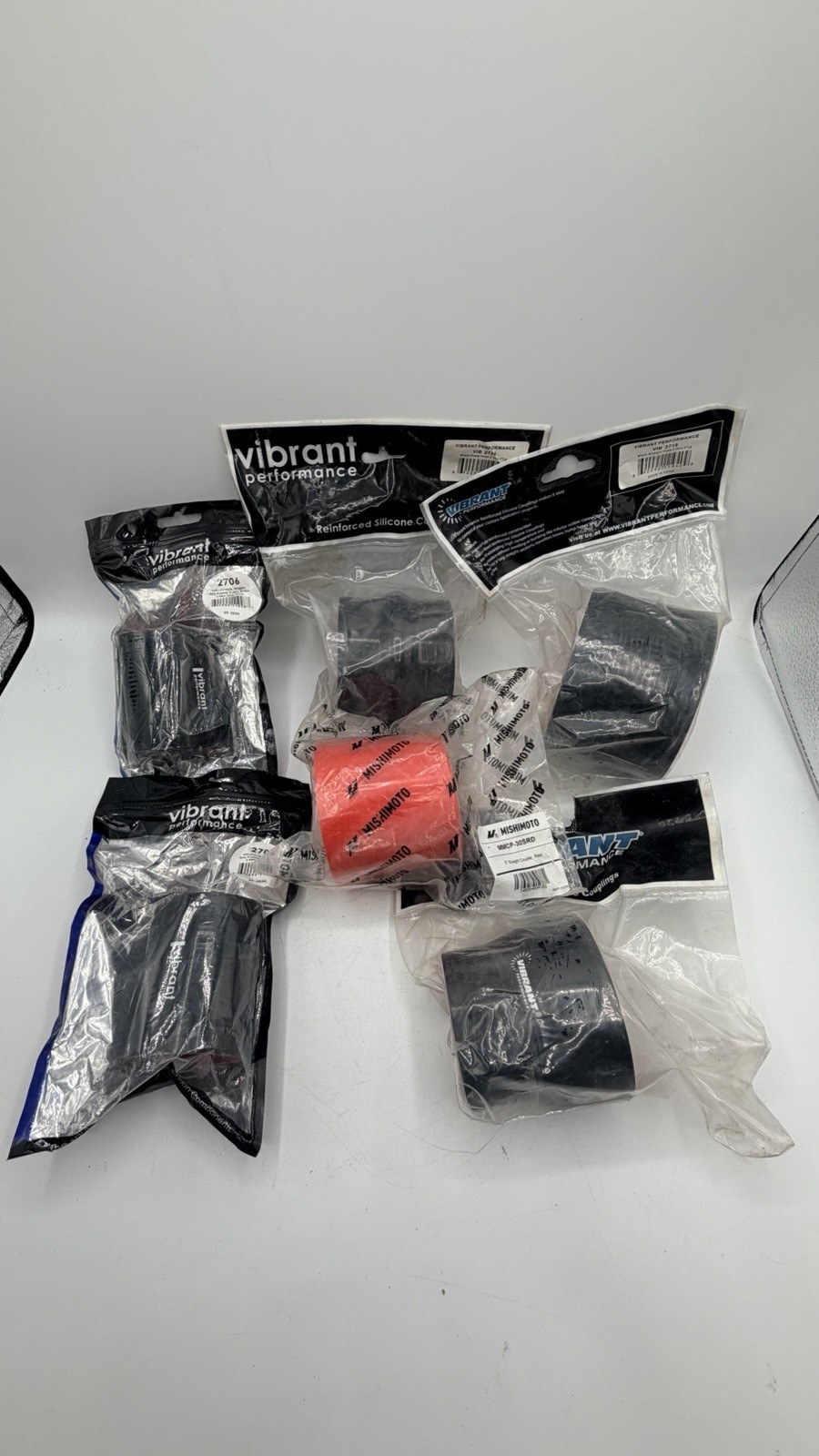 Vibrant Performance Mishimoto Silicone Hose Coupler Lot New Assorted Vibrant Performance Mishimoto Silicone Hose Coupler Lot New Assorted