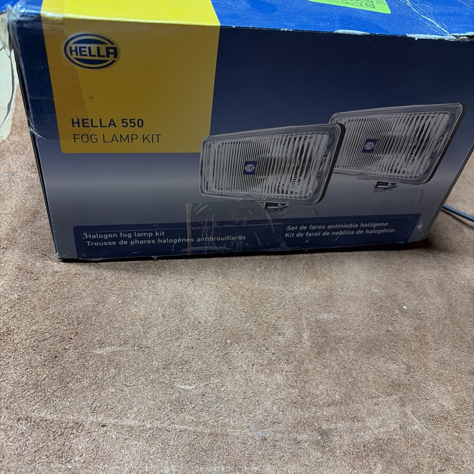 New Hella 550 Vintage Fog Light Kit / H3, 005700901