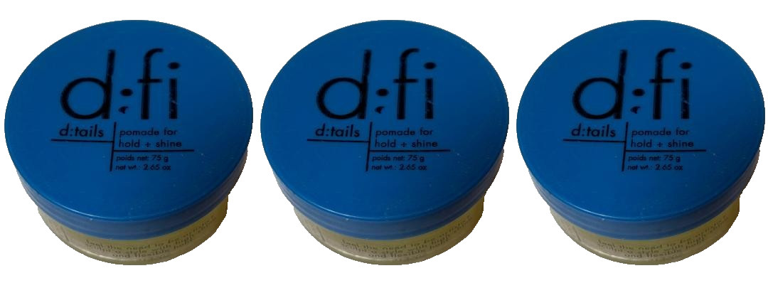 3 d:fi d:tails Pomade for Hold + Shine 2.65 oz ea (001) COMBINE SHIP + SAVE $$$