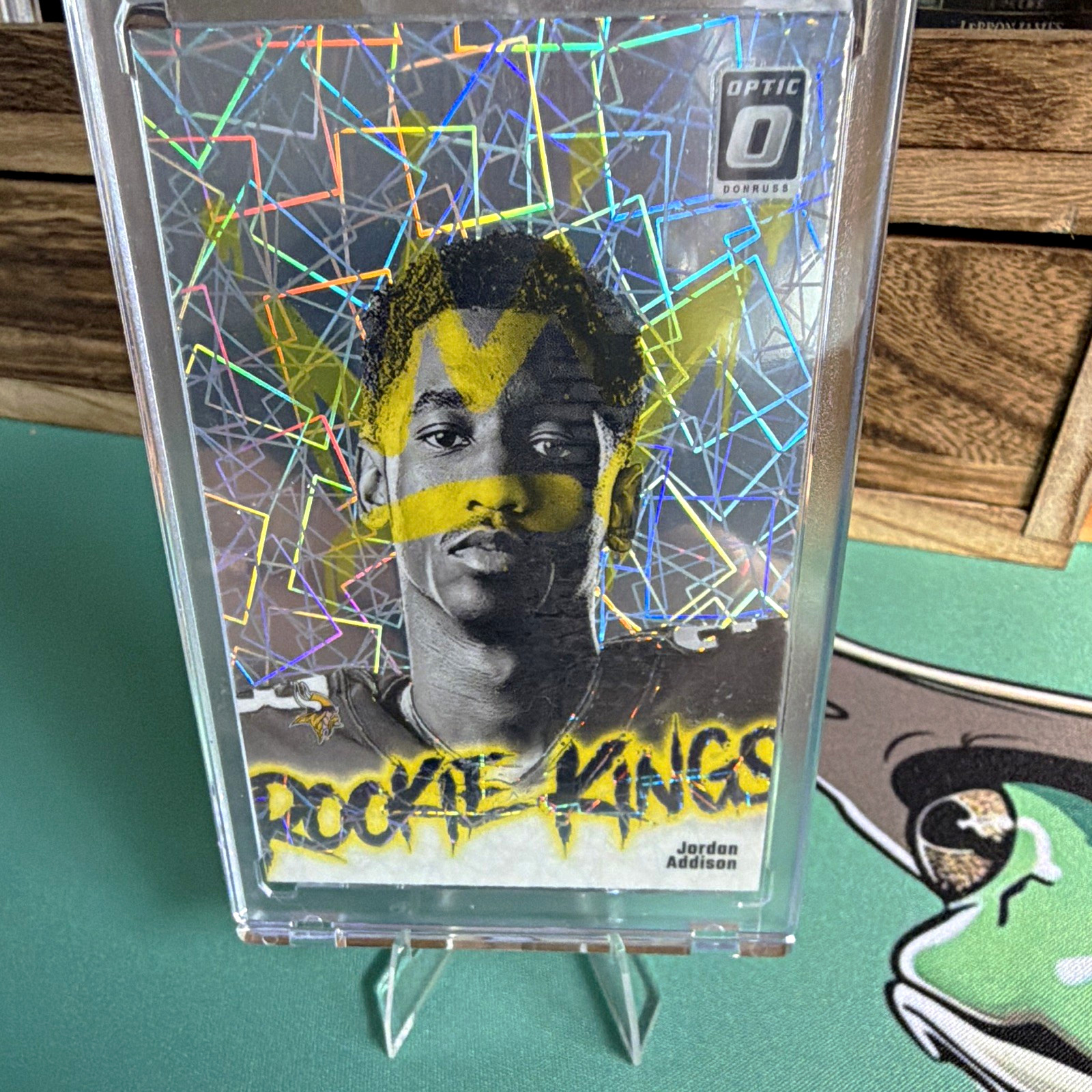 Panini 2023 Donruss Optic Jordan Addison Rookie Kings Rookie Insert #17 Vikings