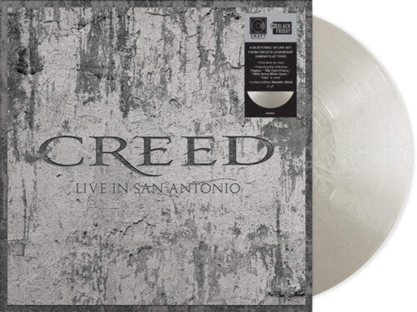 Creed – Live In San Antonio - Silver 2 x LP Vinyl Records 12\