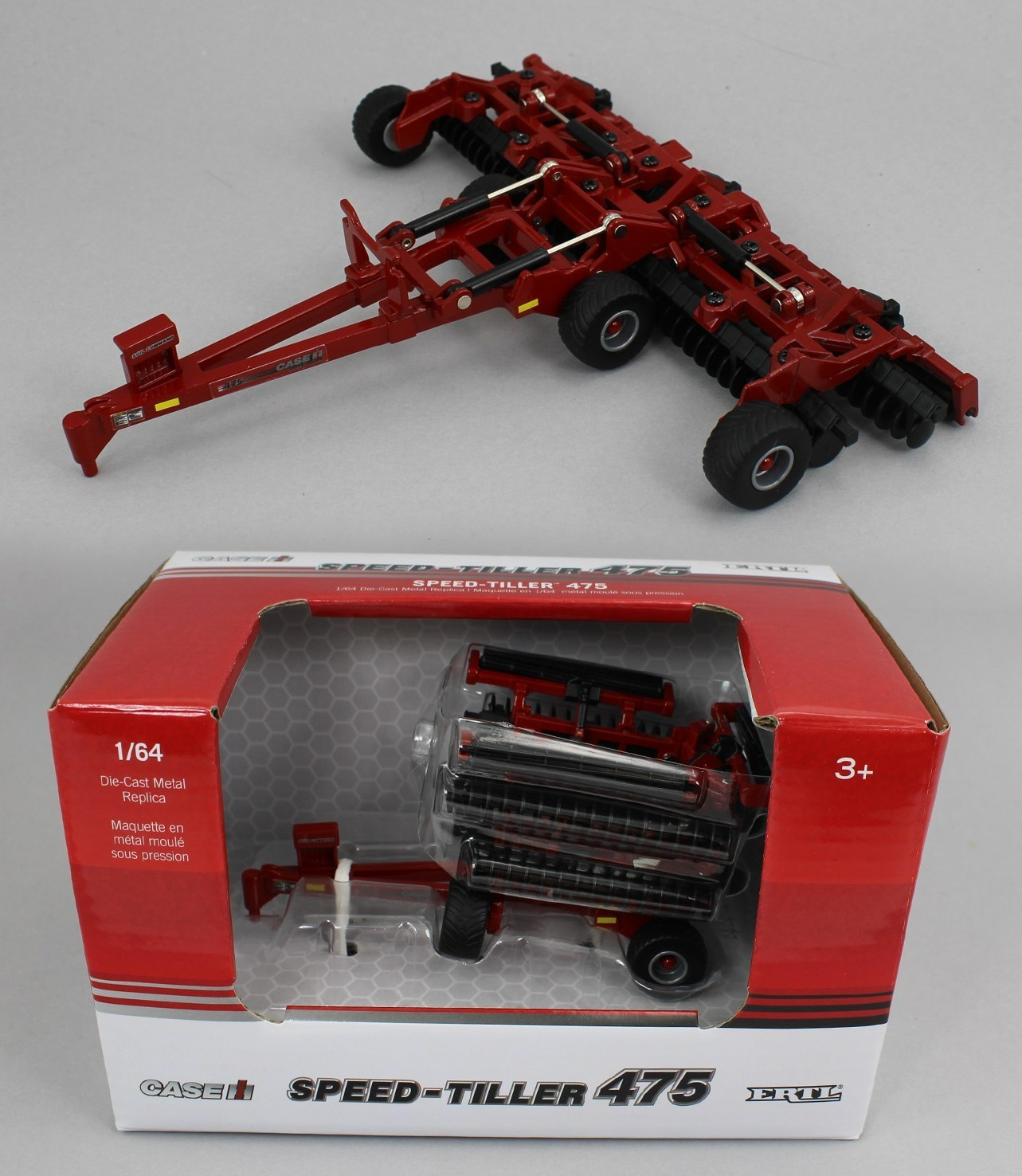 2025 ERTL 1:64 CASE IH *SPEED-TILLER* 475 High Speed Disk NIB 2025 ERTL 1:64 CASE IH *SPEED-TILLER* 475 High Speed Disk NIB