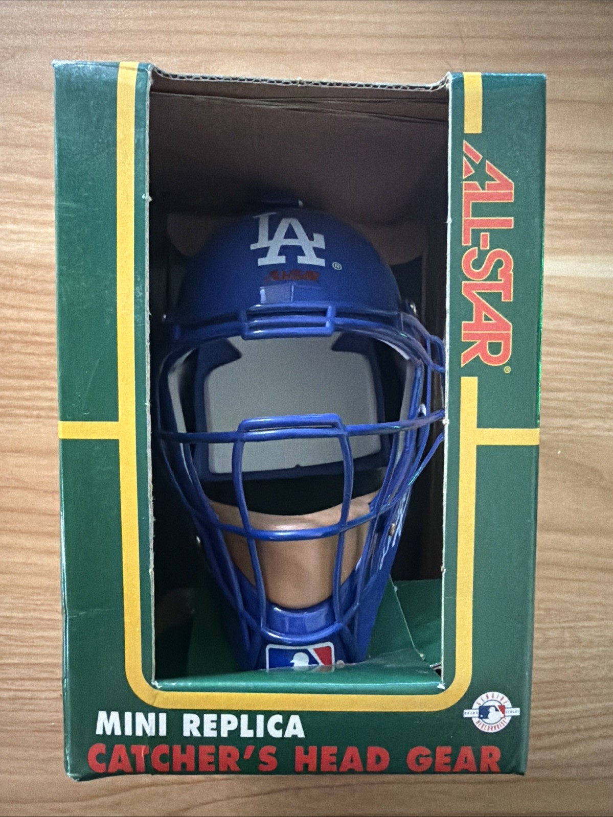 New Vintage Los Angeles Dodgers MLB All-Star Mini Authentic Catchers Head Gear New Vintage Los Angeles Dodgers MLB All-Star Mini Authentic Catchers Head Gear