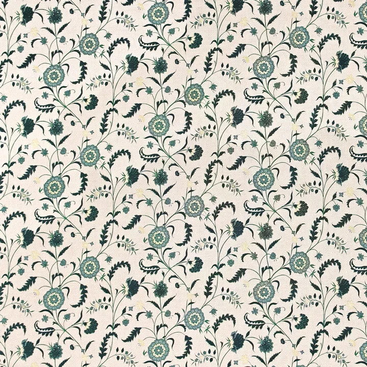 Sister Parish Titania Linen/Cotton Blend Fabric in Green - 3 yards Sister Parish Titania Linen/Cotton Blend Fabric in Green - 3 yards