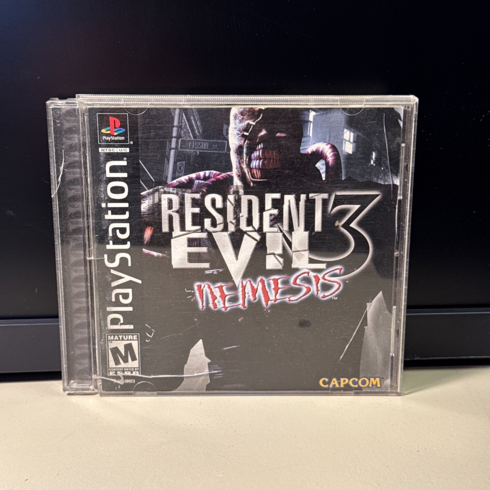 Resident Evil 3: Nemesis Sony PlayStation 1 COMPLETE REG CARD