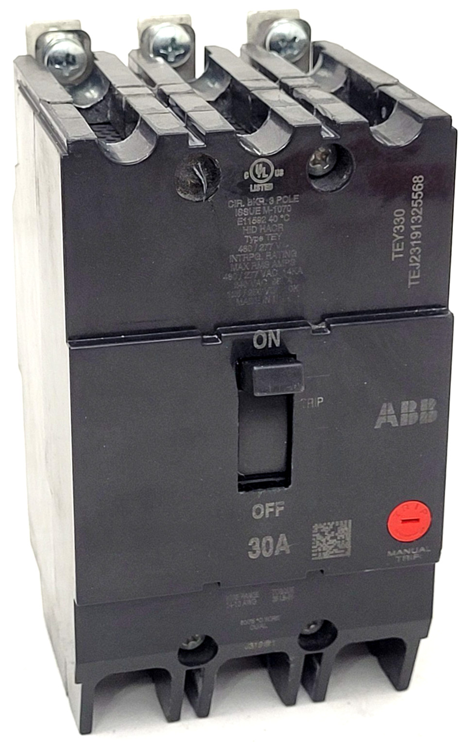 TEY330 ABB 30 Amp 480 Volt Circuit Breaker - Next Day Option - New