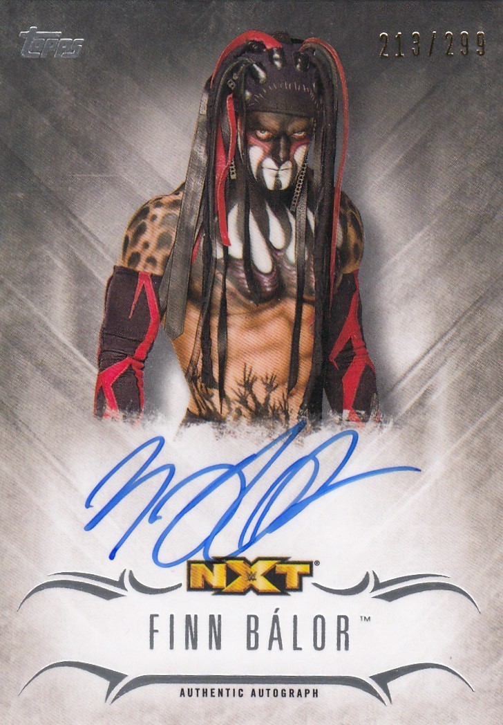 2016 Topps WWE Undisputed - Autographs Finn Balor #UA-FB 100 /299 Auto ZZ 2016 Topps WWE Undisputed - Autographs Finn Balor #UA-FB 100 /299 Auto ZZ