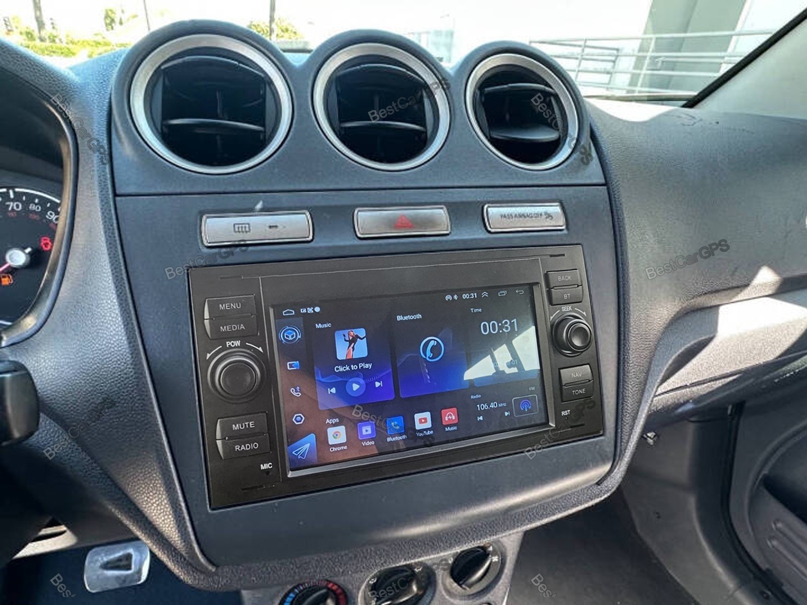 For 2007-2012 Ford Transit Connect Carplay Car Stereo Radio 7