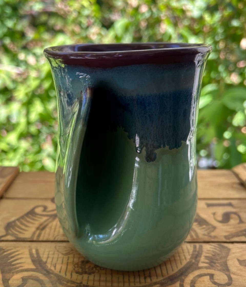Neher Pottery Coffee Hand Warmer Clay in Motion 5\
