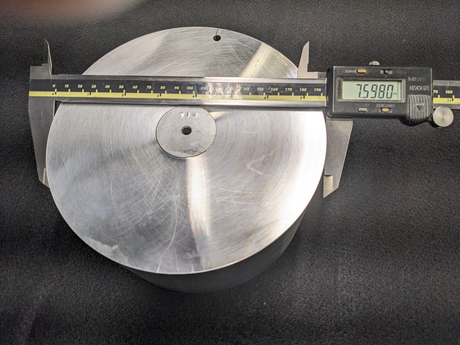 7075 T651 Aluminum Round Bar 7.59
