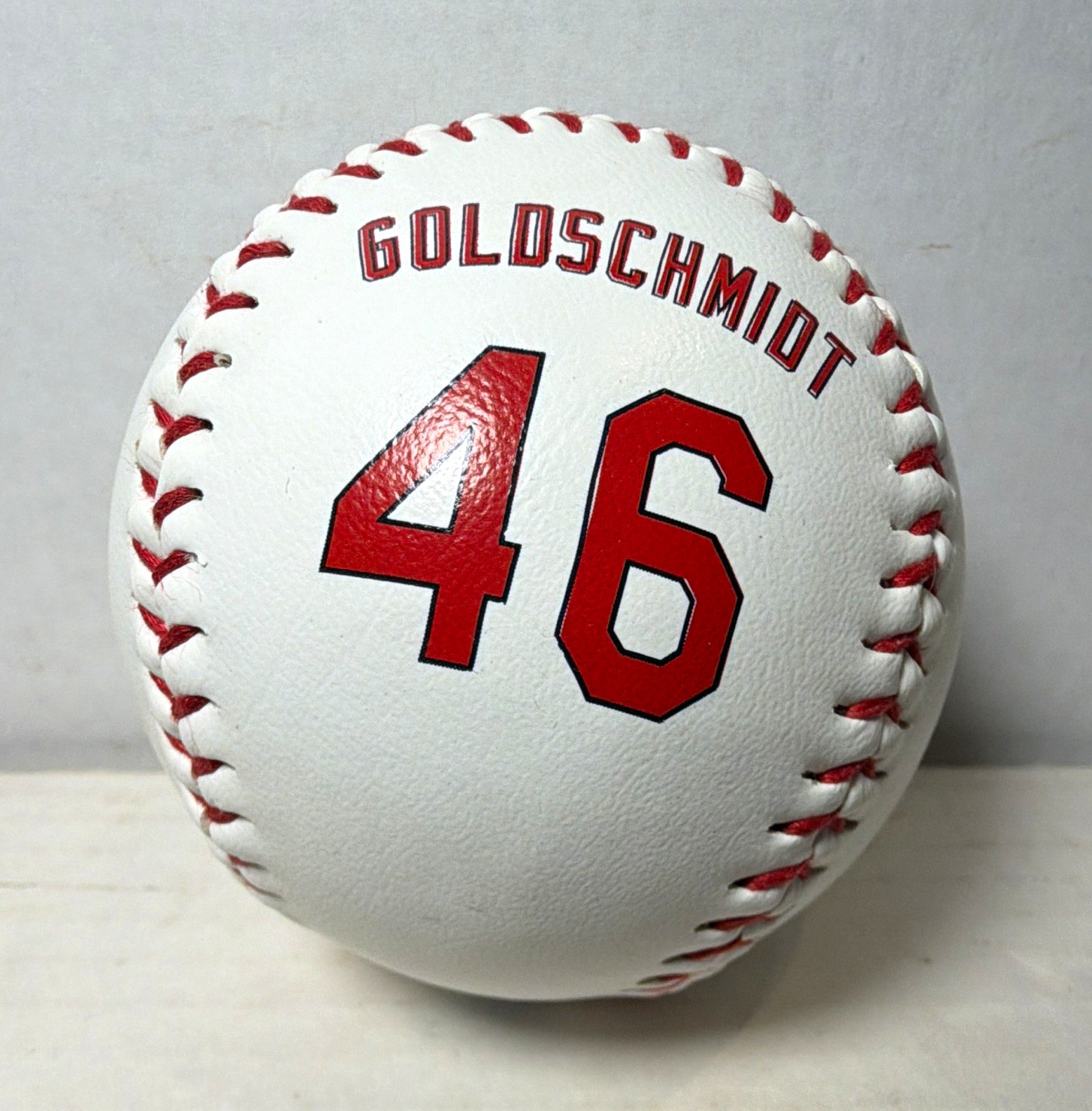 Rawlings St. Louis Cardinals Goldschmidt 46 MLBPA 9in Leather Baseball MLB 2019 Rawlings St. Louis Cardinals Goldschmidt 46 MLBPA 9in Leather Baseball MLB 2019