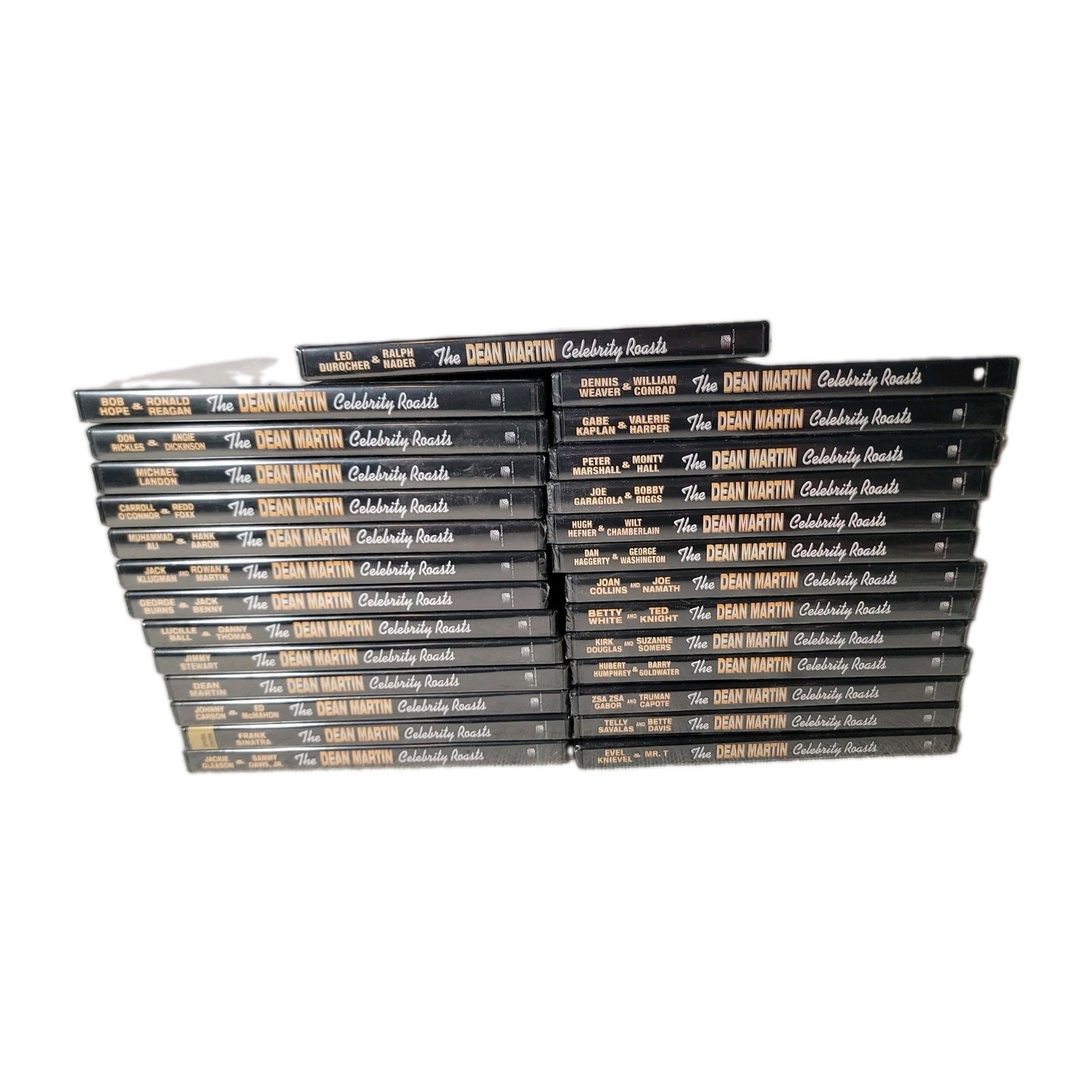 The Dean Martin Celebrity Roasts DVD Lot of 27 Factory Sealed Greg Garrison New The Dean Martin Celebrity Roasts DVD Lot of 27 Factory Sealed Greg Garrison New