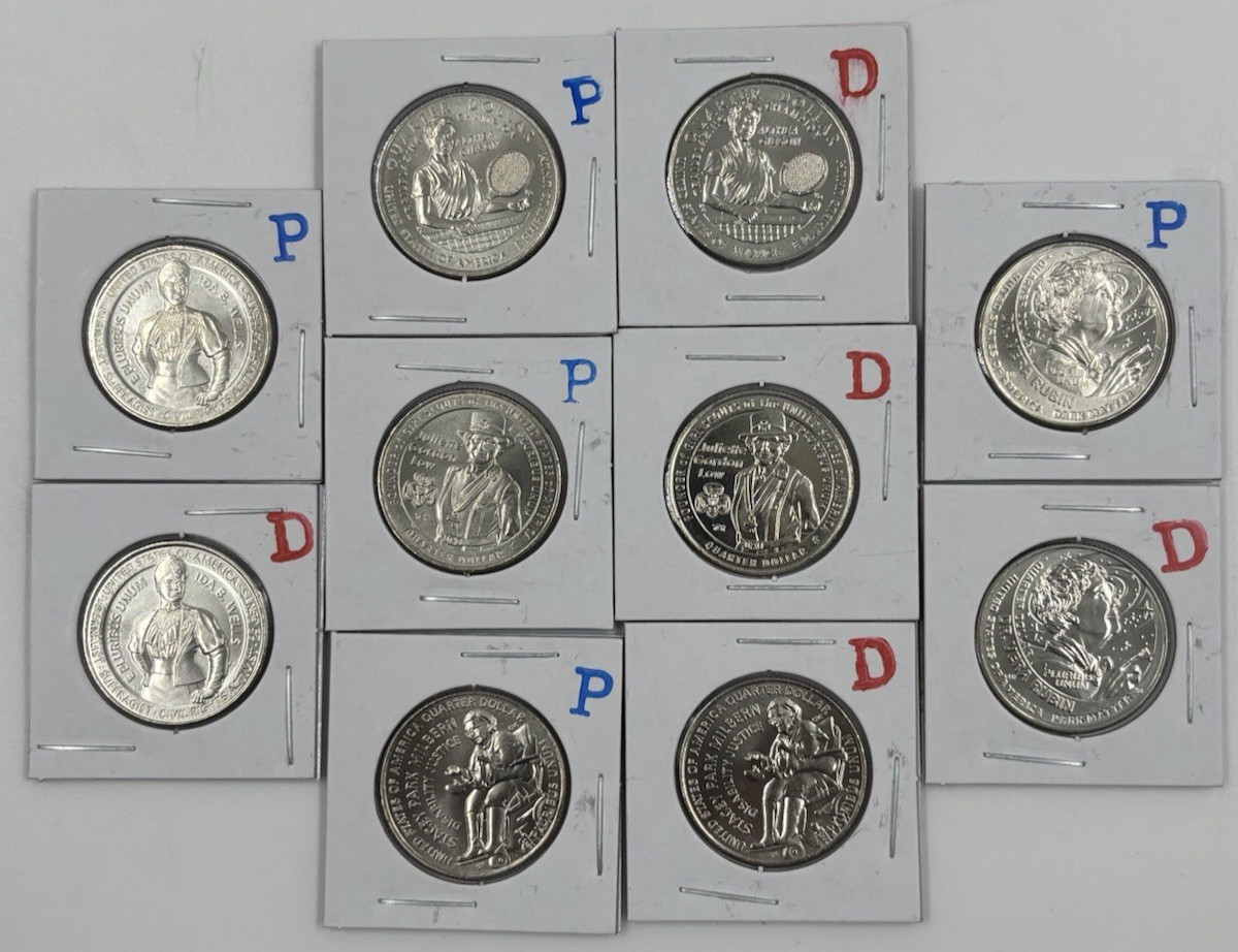 2025 P D IDA JULIETTE STACEY ALTHEA VERA AMERICAN WOMEN ⭐10 COIN ANNUAL SUB⭐ 2025 P D IDA JULIETTE STACEY ALTHEA VERA AMERICAN WOMEN ⭐10 COIN ANNUAL SUB⭐