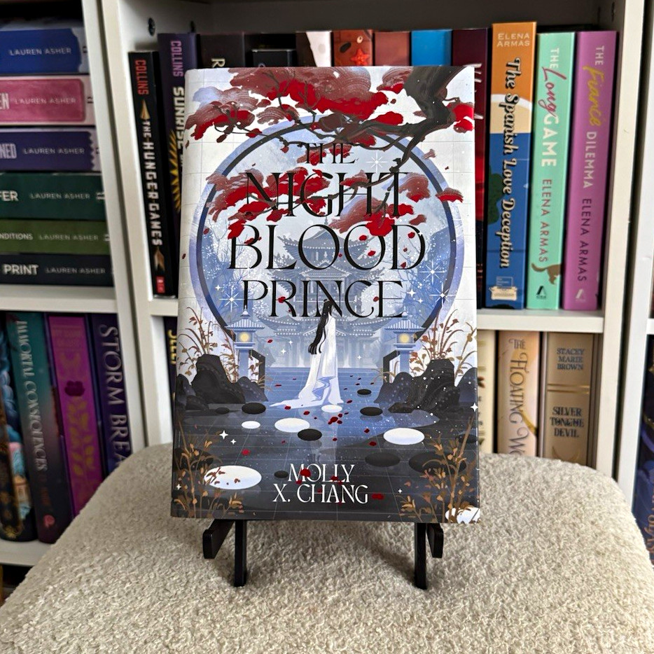 FairyLoot The Nightblood Prince Molly X. Chang Signed with Overlays Fairyloot