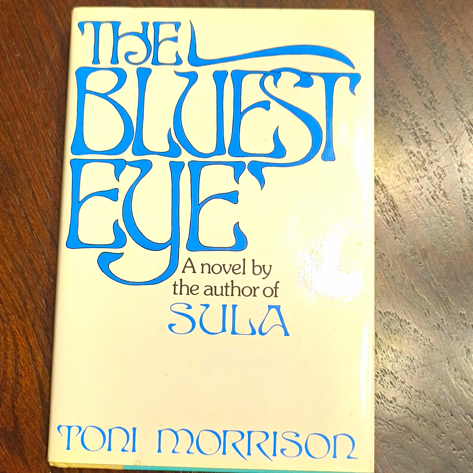 Toni Morrison The Bluest Eye Hardcover 1970 Holt, Rinehart & Winston Dust Jacket