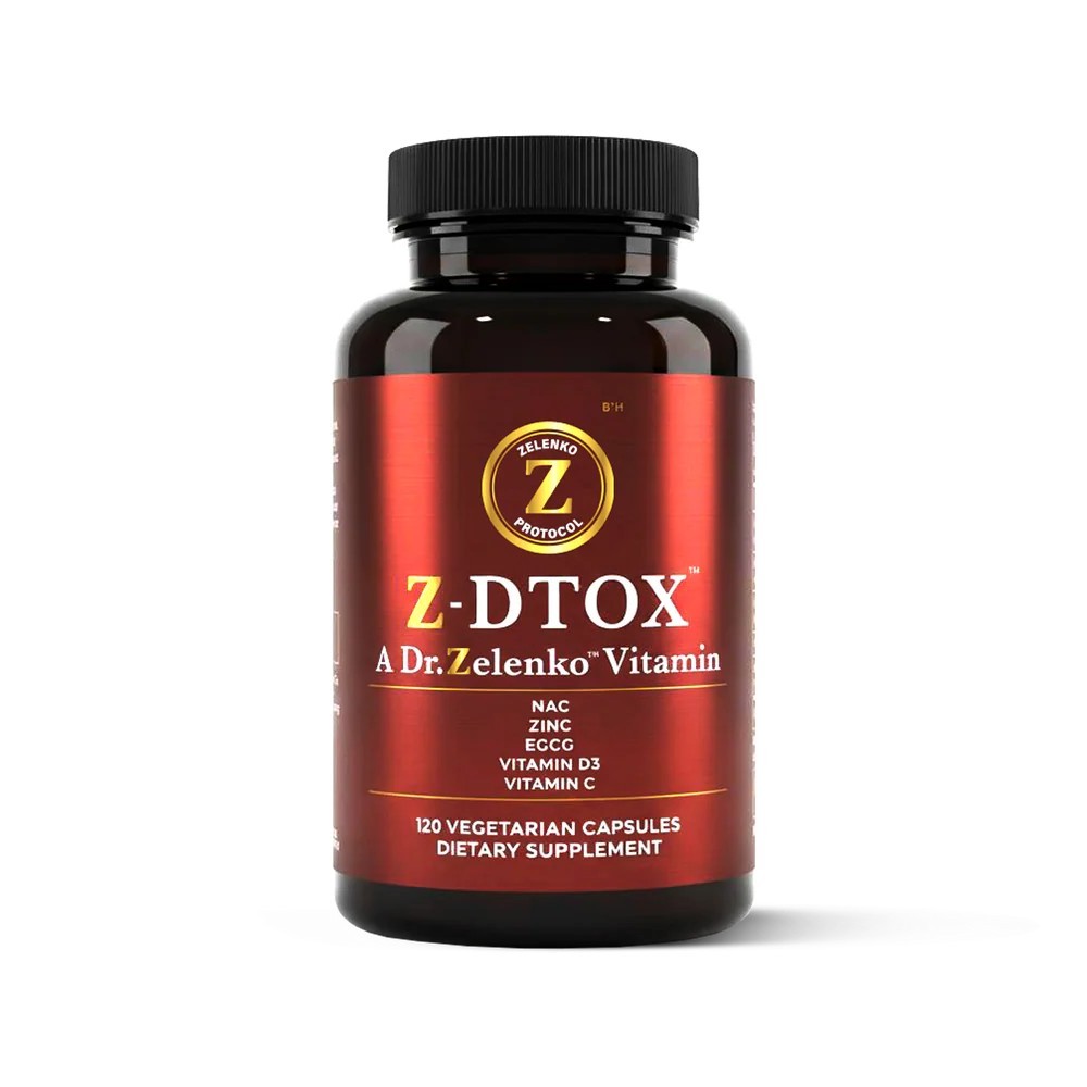 Z-DTOX: NAC, ZINC, ECCG, VITAMINS C and D. A Dr. Zelenko Kosher Vitamin Z-stack