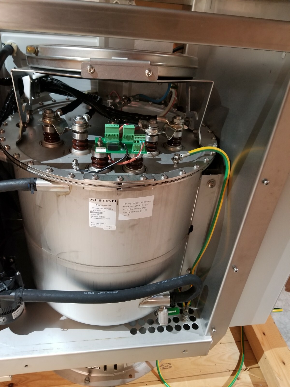 ALSTOM SIR4 HIGH VOLTAGE UNIT 480V  85KV/1200Ma
