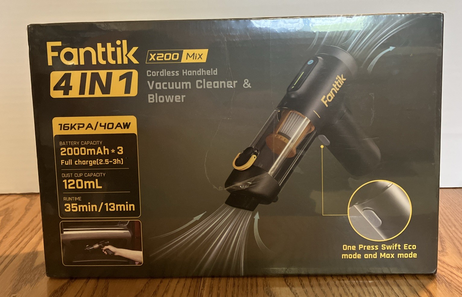 FANTTIK  X200 MIX 4 in 1 Cordless Handheld Vacuum Cleaner & Blower NEW Sealed