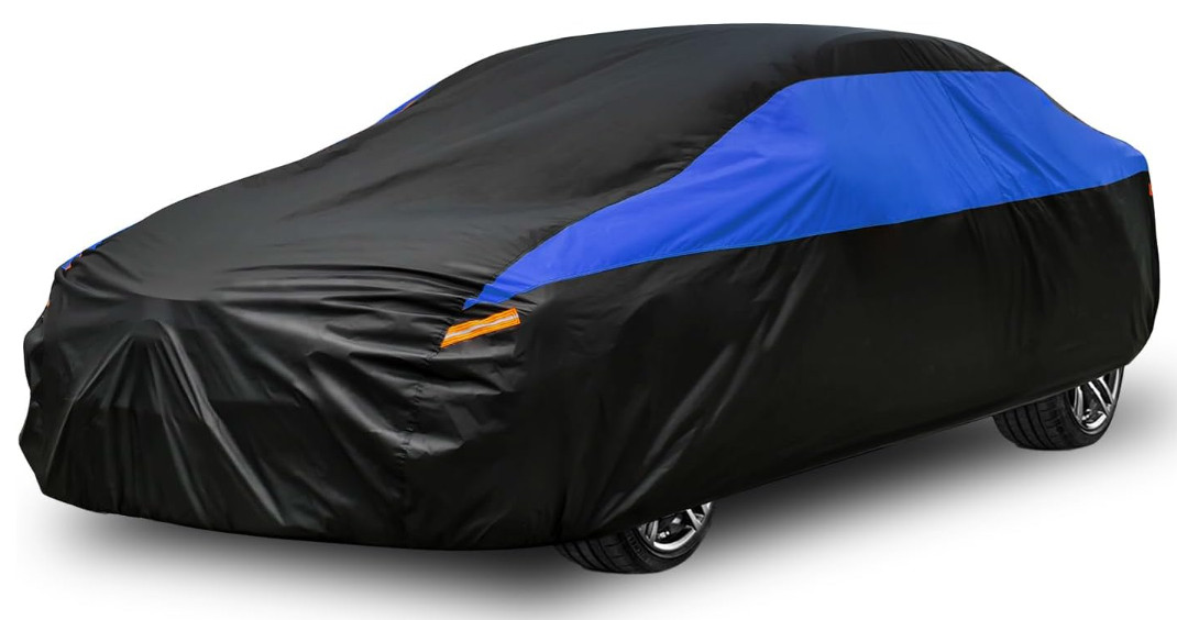 Funda para Coche Sedán Impermeable Todo Clima Universal Protección Exterior