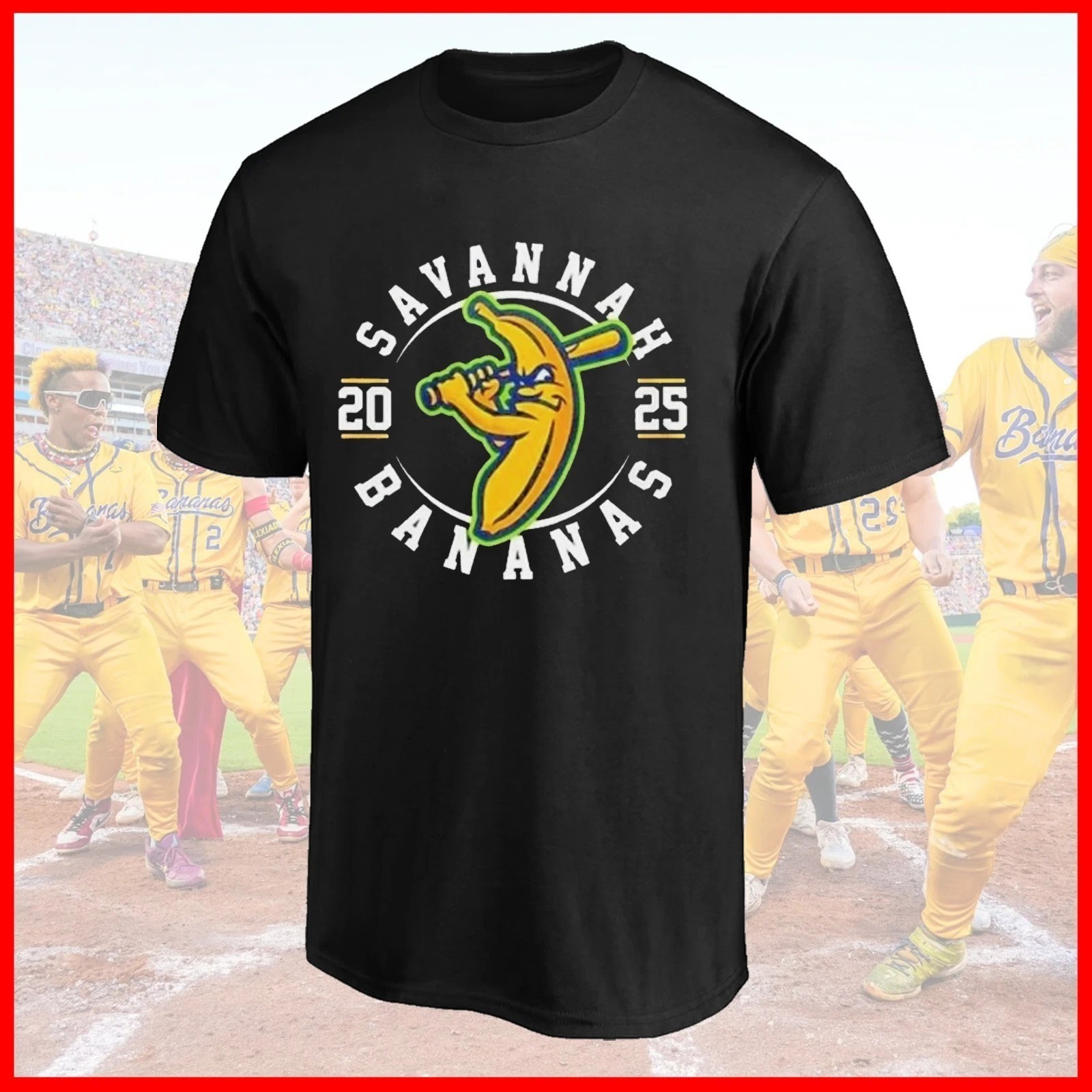 HOT ITEM - 2026 Savannah Bananas logo Baseball Unisex Shirt All Size S-5XL HOT ITEM - 2026 Savannah Bananas logo Baseball Unisex Shirt All Size S-5XL