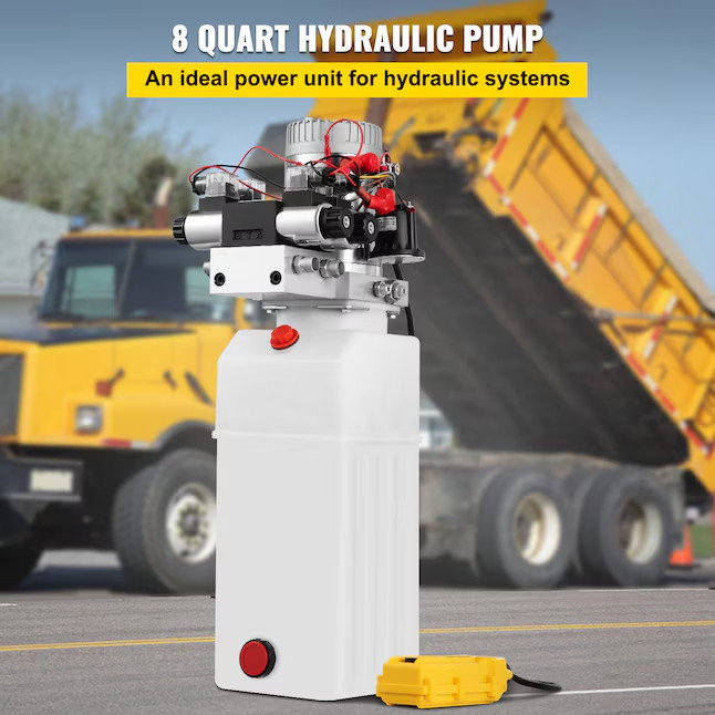 [FreeShip][SALE]⭐SVOPES 12V Hydraulic Power Unit Double Acting 8L Tank 200 Bar⭐