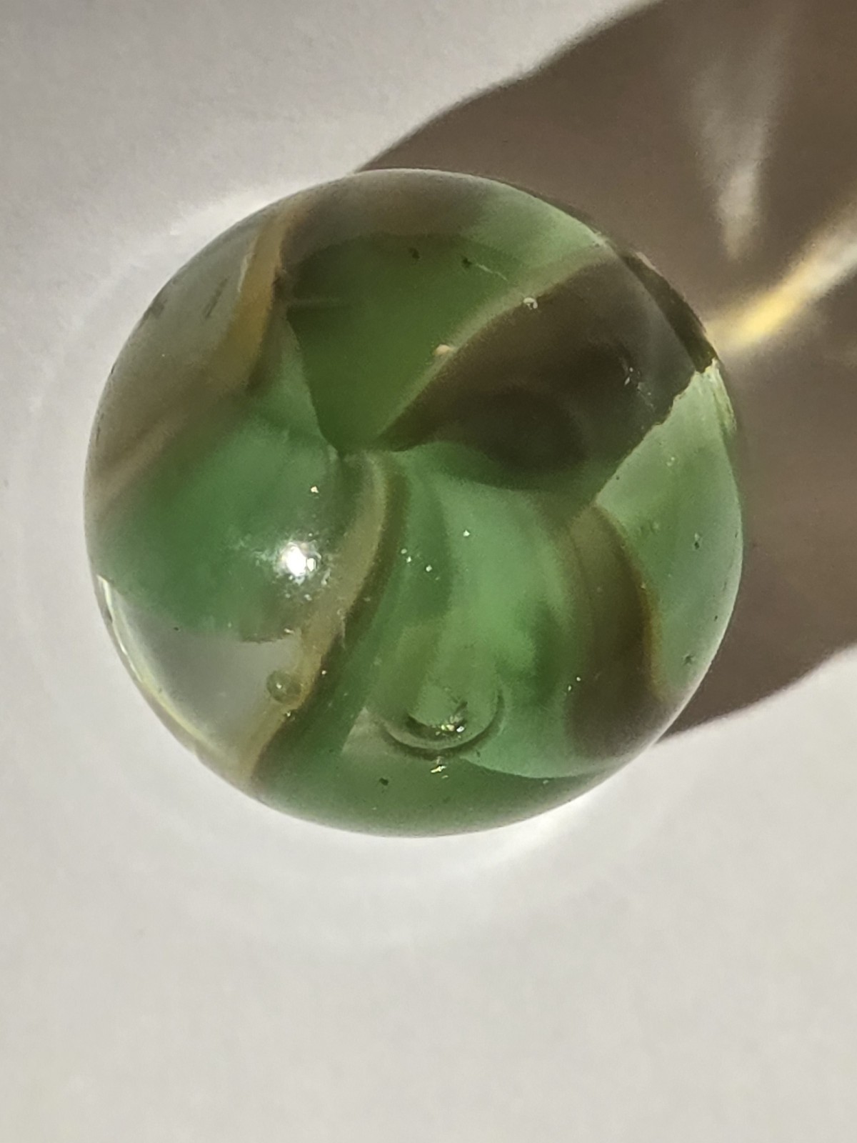 Vintage Vitro Agate 5 Vane Hybrid Catseye Marble NM Stunning .58 Vintage Vitro Agate 5 Vane Hybrid Catseye Marble NM Stunning .58