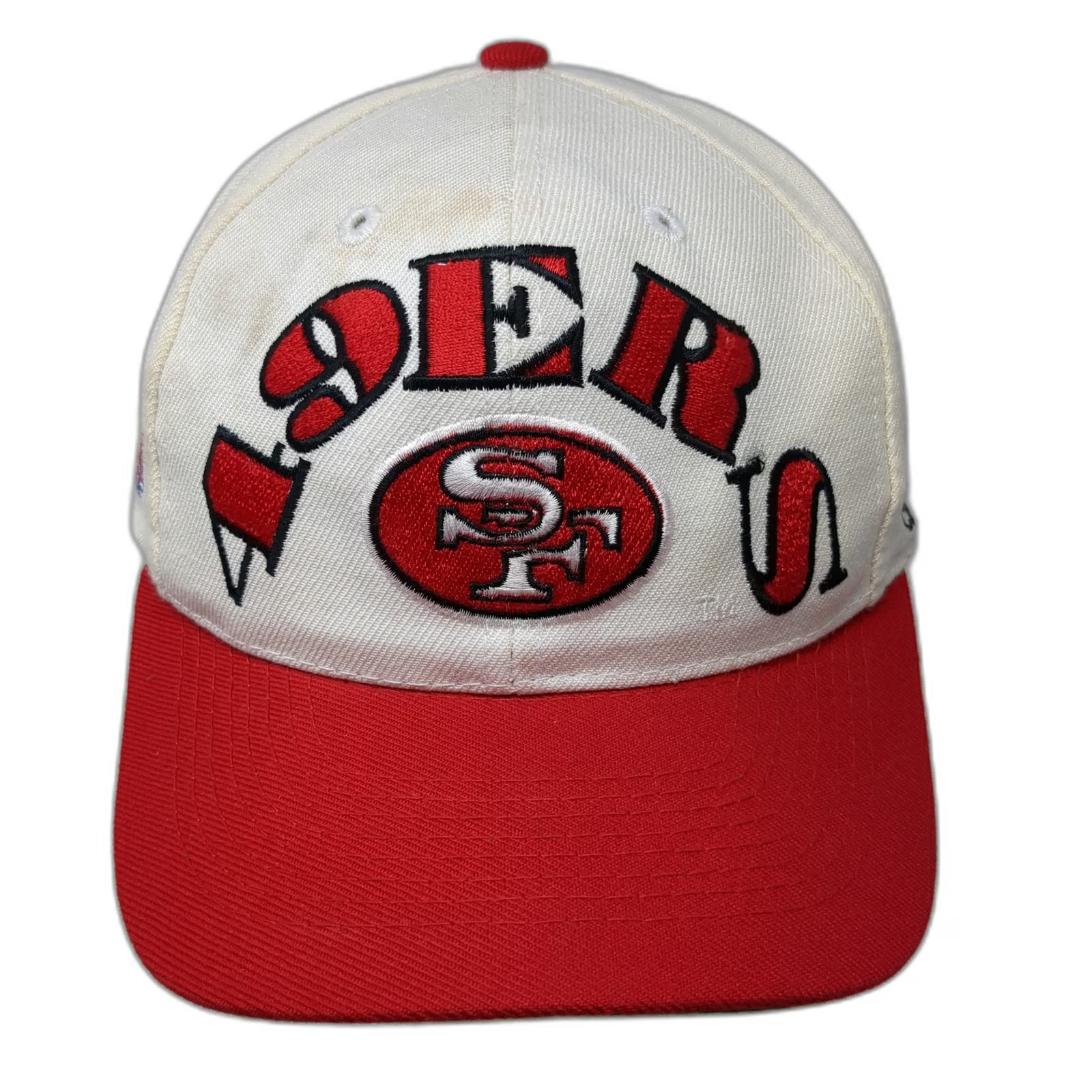 Annco San Francisco 49ers NFL Snapback White Red Hat OS Super Bowl Champions
