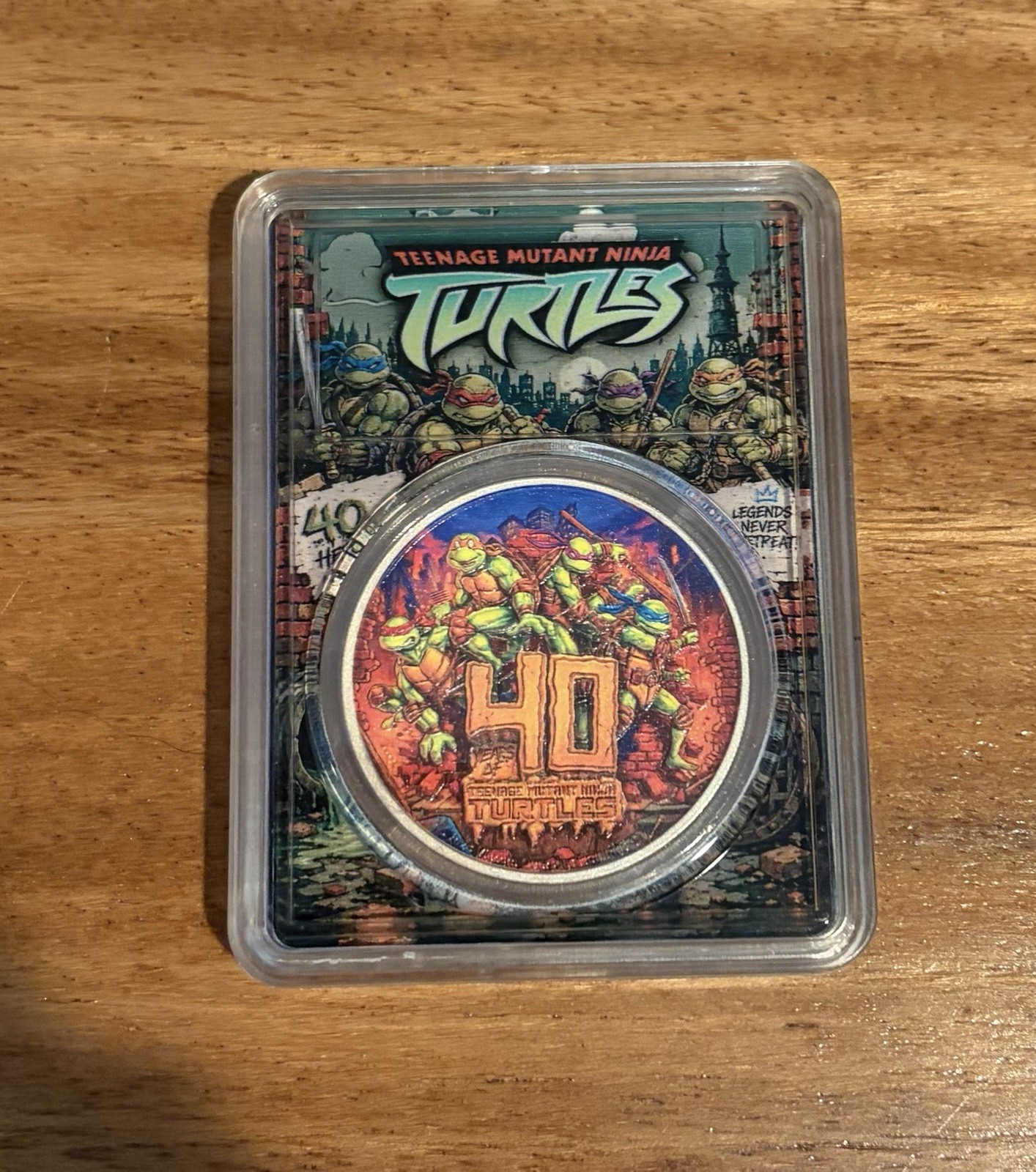 Teenage Mutant Ninja Turtles TMNT Official Limited Edition 40th Year Anniversary
