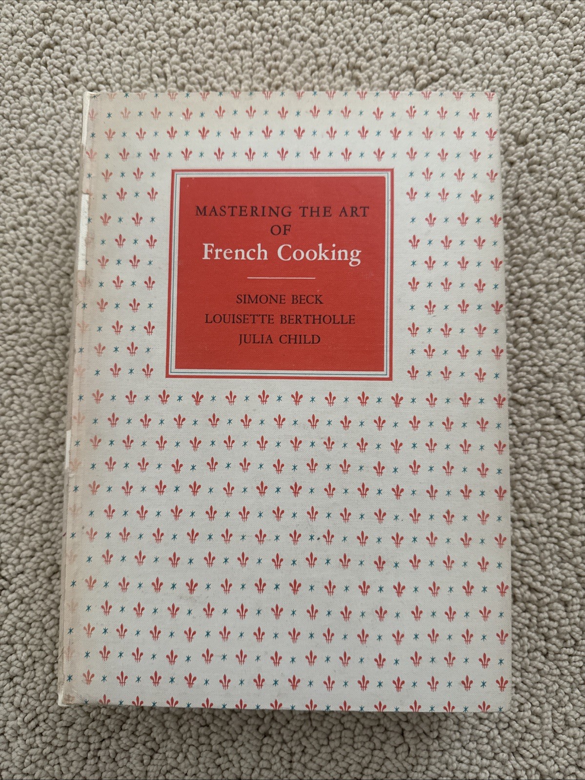 SIGNED Bon Appetit Julia Child Mastering the Art of French Cooking Cookbook 1964 SIGNED Bon Appetit Julia Child Mastering the Art of French Cooking Cookbook 1964