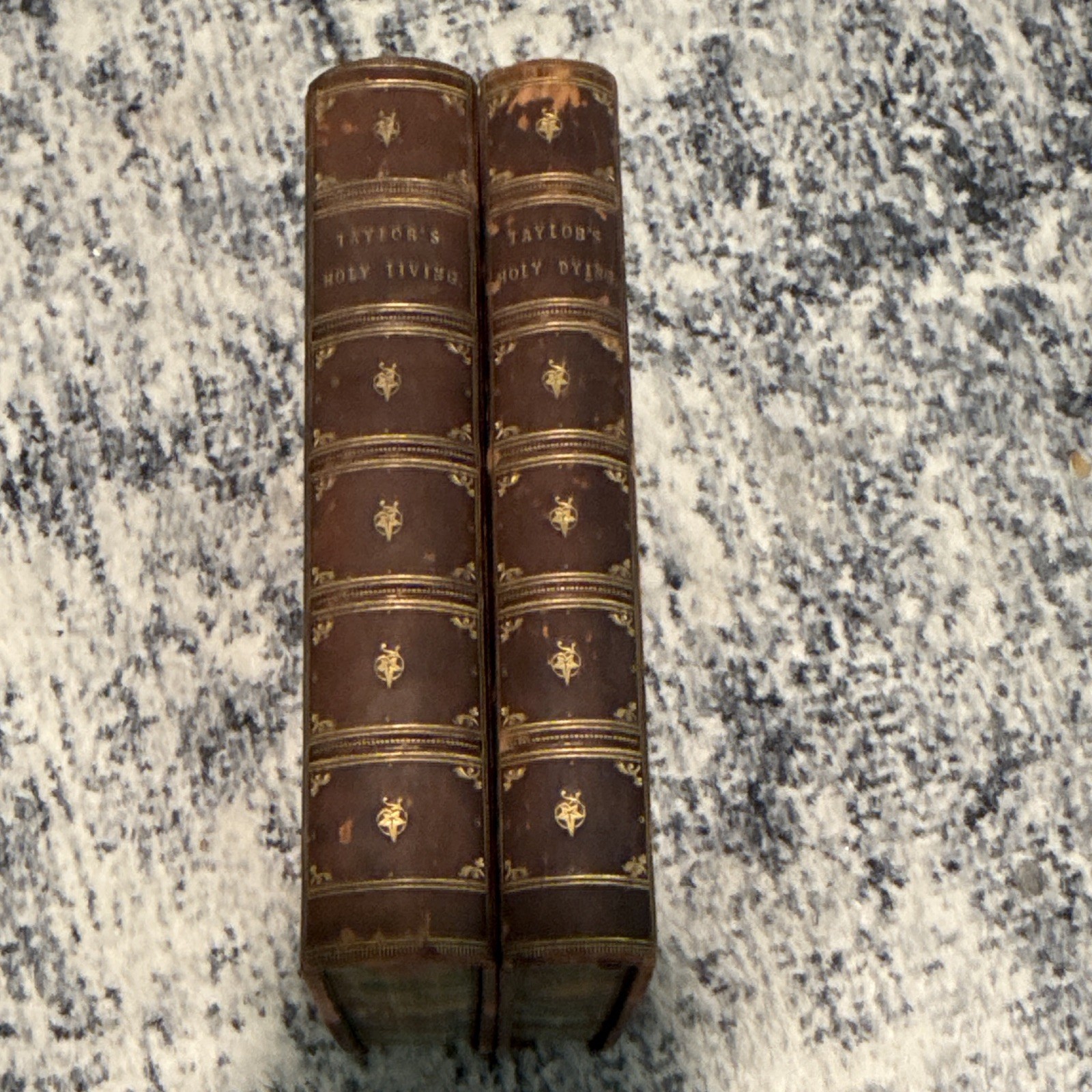 The Rule and Exercises of Holy Dying & Living New Ed. Leather Oxford 1868/69 The Rule and Exercises of Holy Dying & Living New Ed. Leather Oxford 1868/69
