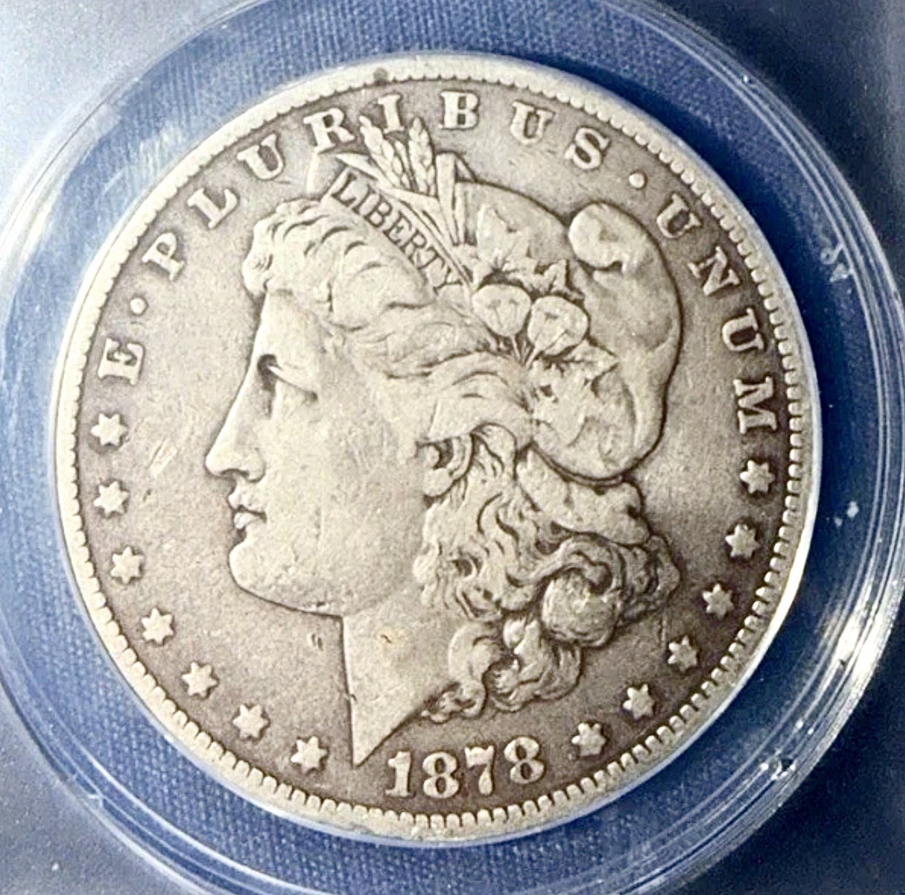 1878-S Morgan Silver Dollar - ANACS VF 20 VAM-109 (Scarce) - Eye Appeal 🤩