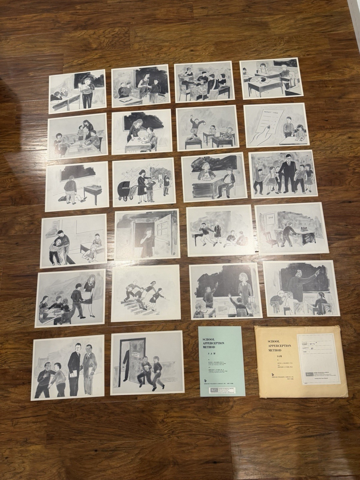 Psychological Corporation School Apperception Method S.A.M. 22 Card Lot Booklet Psychological Corporation School Apperception Method S.A.M. 22 Card Lot Booklet