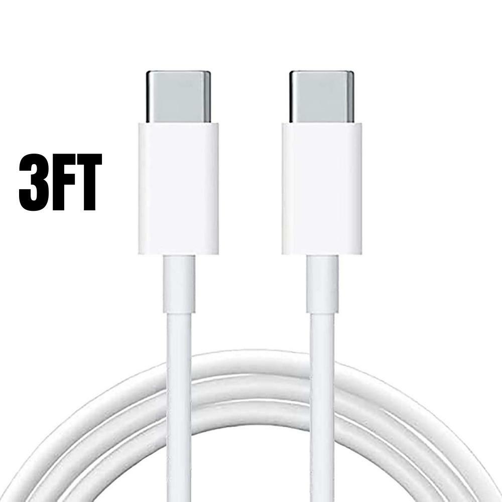 60W/100W USB C To USB C Cable Fast Charger For iPhone 15/16/17/Samsung/iPad Lot